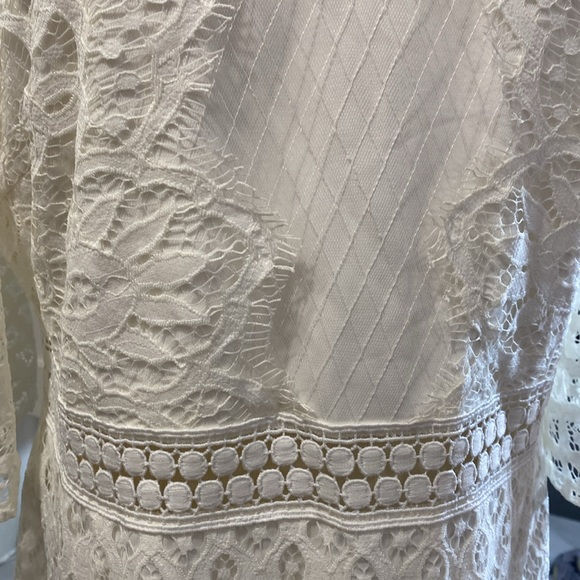 Two Sisters NWT White Lace Dress size 14 designed in Australia - Picture 6 of 16